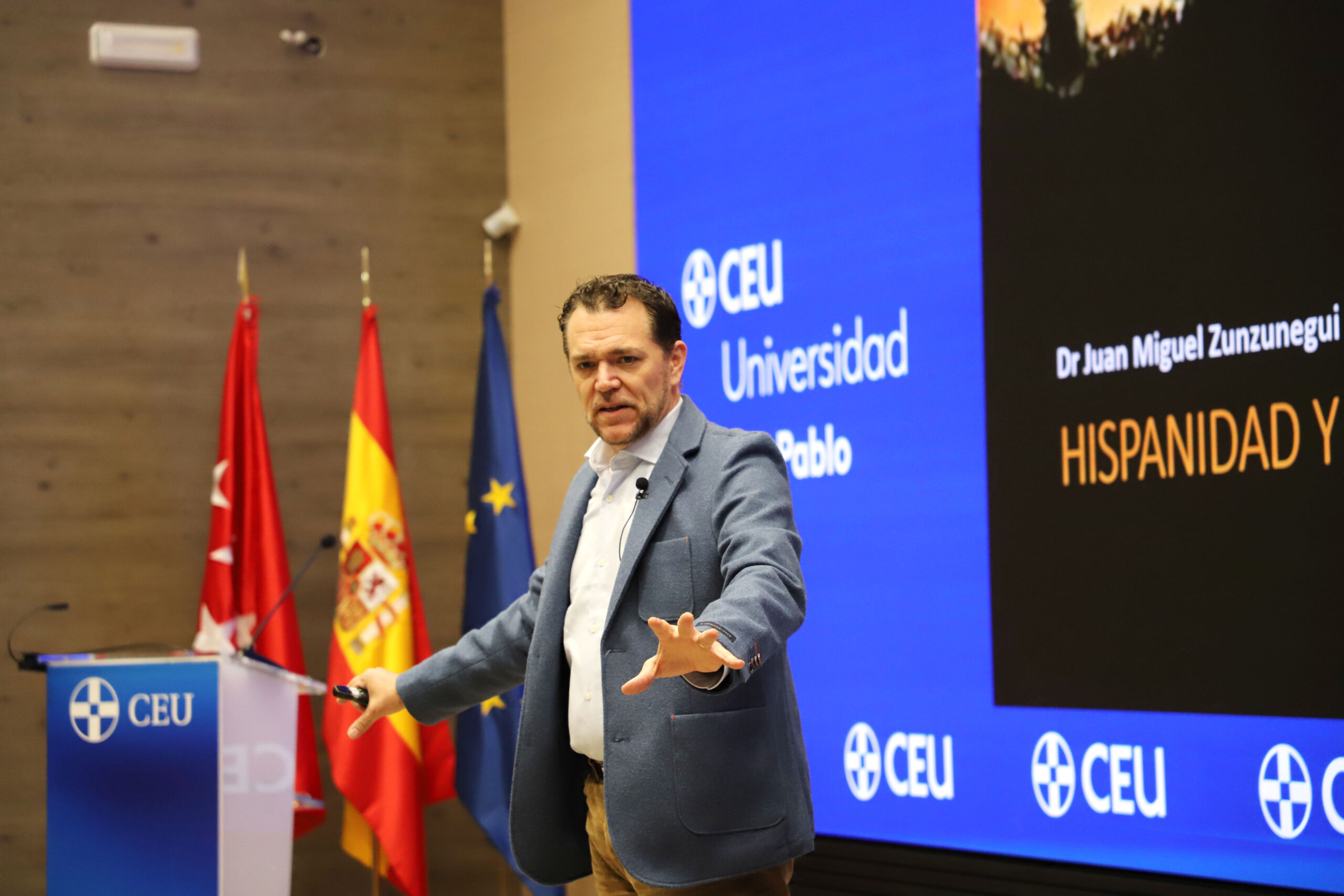 Juan Miguel Zunzunegui: “La Hispanidad es una herencia histórica”