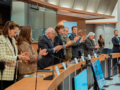 Presentamos en el Parlamento Europeo el informe “El éxodo vasco como consecuencia de la persecución ideológica”