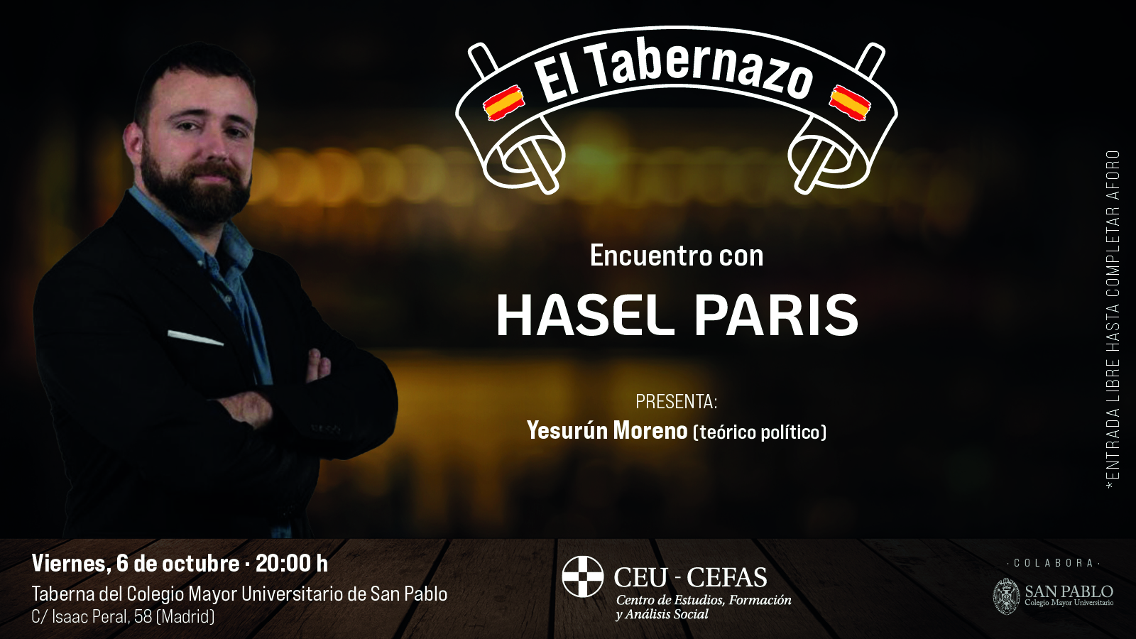 EL TABERNAZO con Hasel Paris