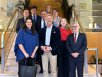 Recibimos a una delegación de The Heritage Foundation
