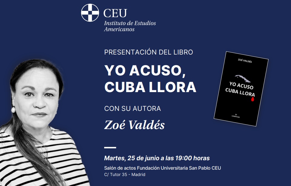 Presentación del libro «Yo acuso, Cuba llora»